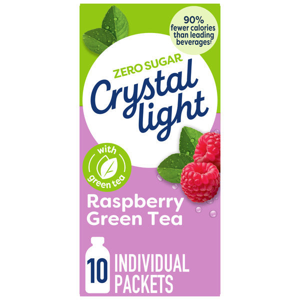 Mélange de boisson en poudre Crystal Light Thé Vert Framboise
