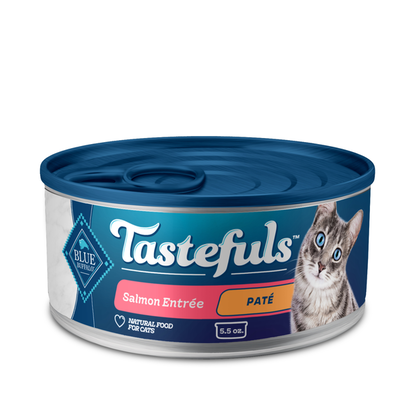 Comida Húmeda para Gatos Blue Buffalo Tastefuls Natural Pate, Entrée de Salmón