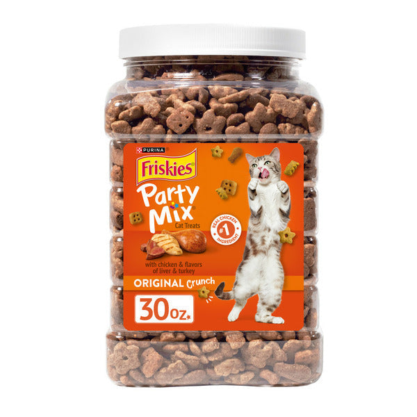 Purina Friskies Party Mix Original Crunch Cat Treats