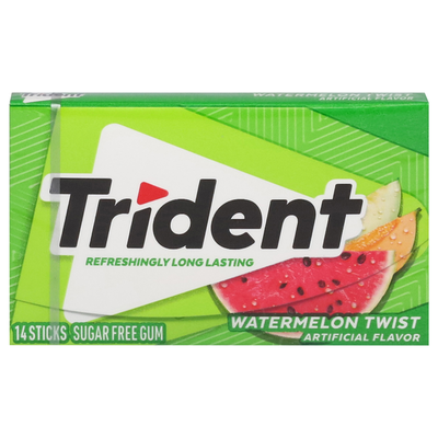 Trident Sugar Free Watermelon Twist Gum