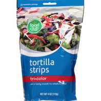 Tiras de Tortilla Tricolores Food Club