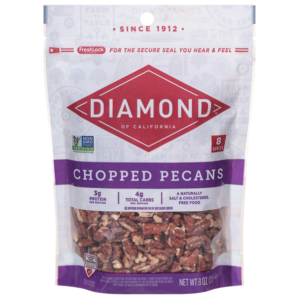 Pécans hachés Diamond - Délice de collation premium