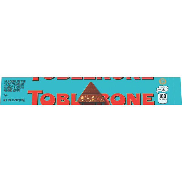 Toblerone Milk Chocolate Bar with Salted Caramelized Almonds