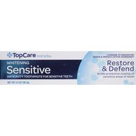 Dentifrice TopCare Whitening Restore & Defend