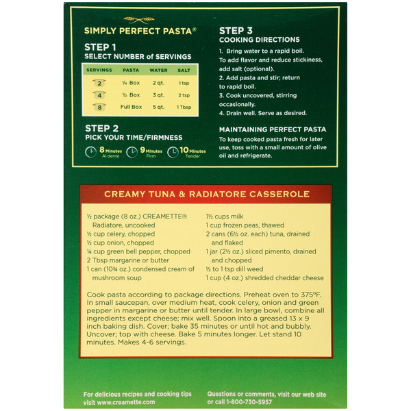 Creamette Radiatore Pasta