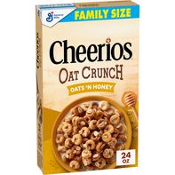 Cheerios Oat Crunch Oats 'N Honey Family Size Cereal