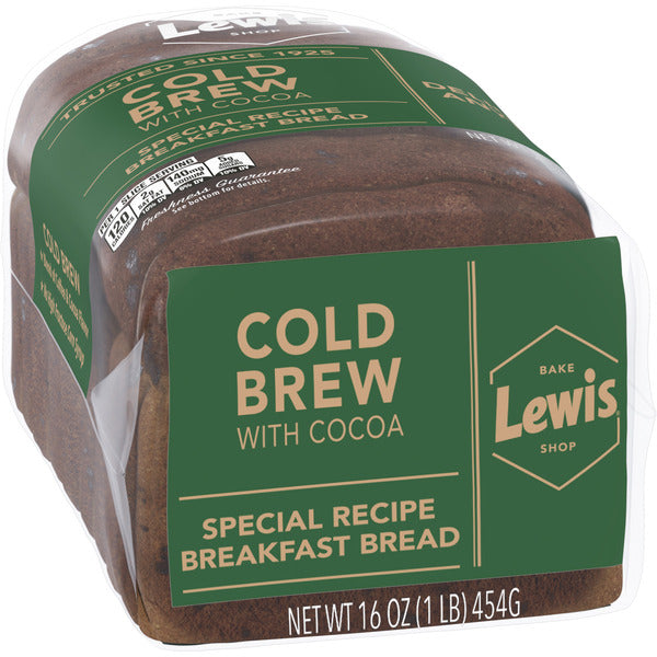 Pain au café infusé à froid Lewis Bake Shop