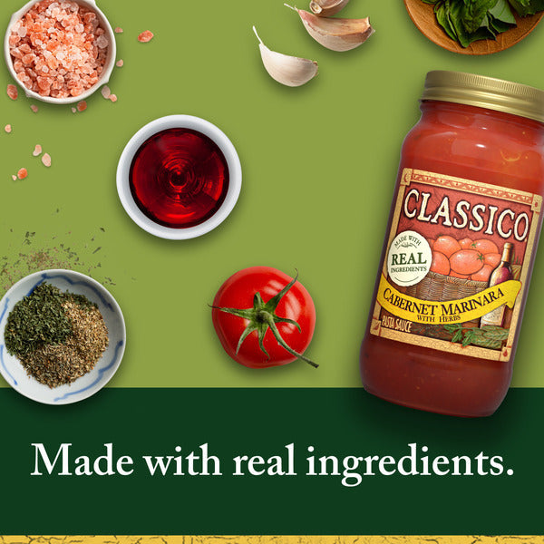 Classico Cabernet Tomato Marinara with Herbs Pasta Sauce