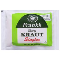 Frank's Kraut Singles - Premium Pickled Sauerkraut