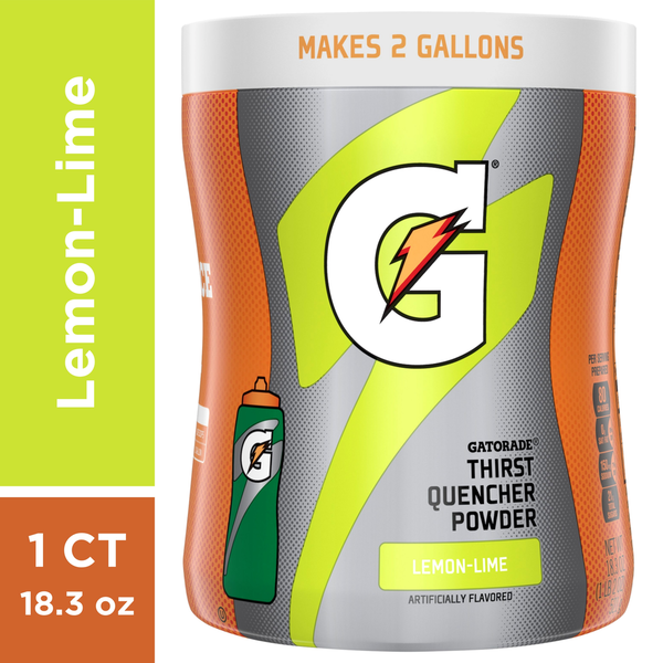 Gatorade Lemon Lime Canister