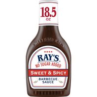 Ray's No Sugar Added Barbecue Sauce, Sweet & Spicy