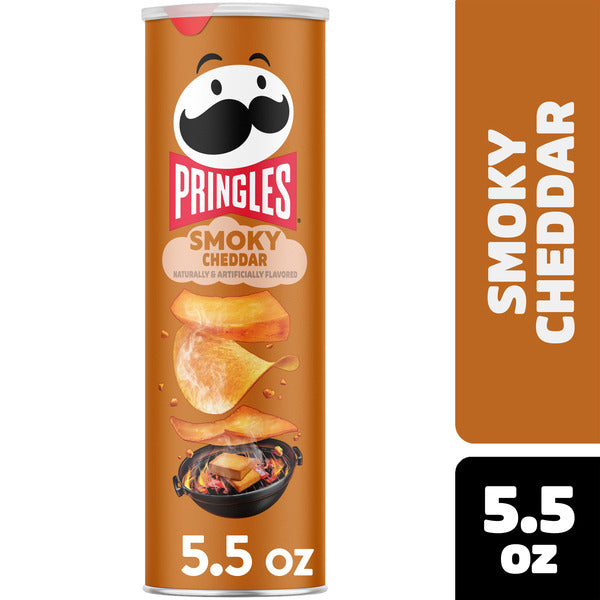 Pringles Sabor Cheddar Ahumado - 5.5 oz
