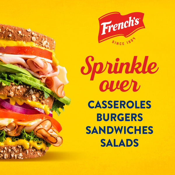 Cebollas Fritas Crujientes French's® - Topping Gourmet para Ensaladas