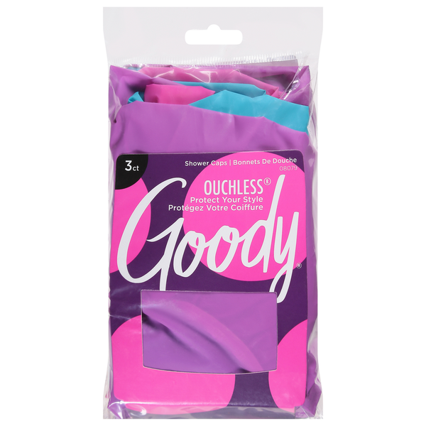Bonnet de douche assortis Goody pour un usage quotidien