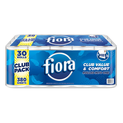 Fiora Papel Higiénico Sin Perfume de 2 Capas Paquete Club