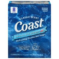 Desodorante Coast Soap - Aroma Clásico Refrescante