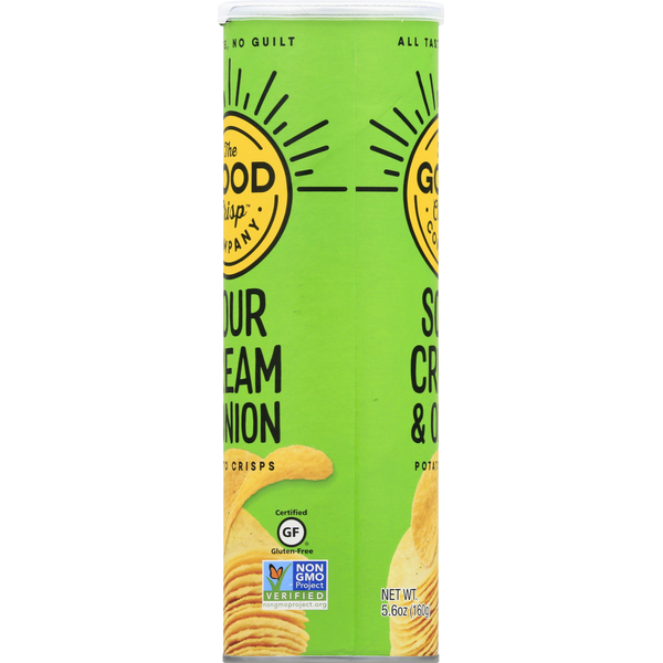 The Good Crisp Company Papas Fritas - Crema Agria y Cebolla
