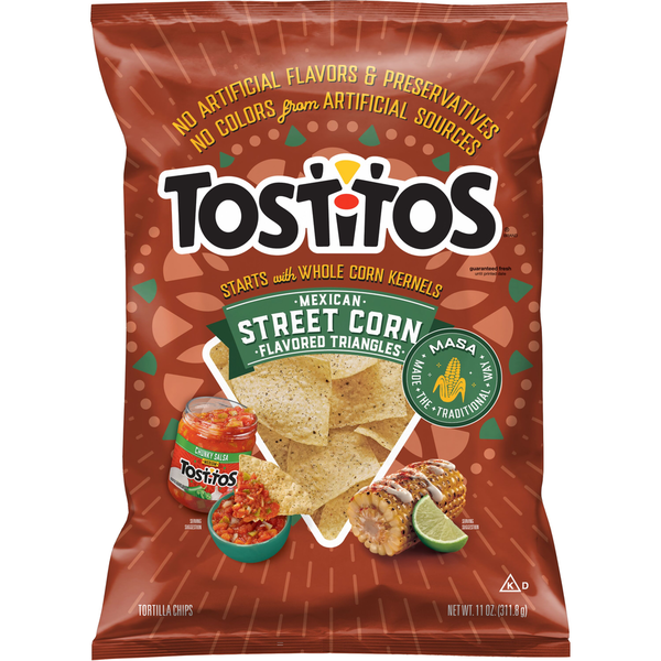 Tostitos Estilo Mexicano Tortilla Chips de Maíz Callejero
