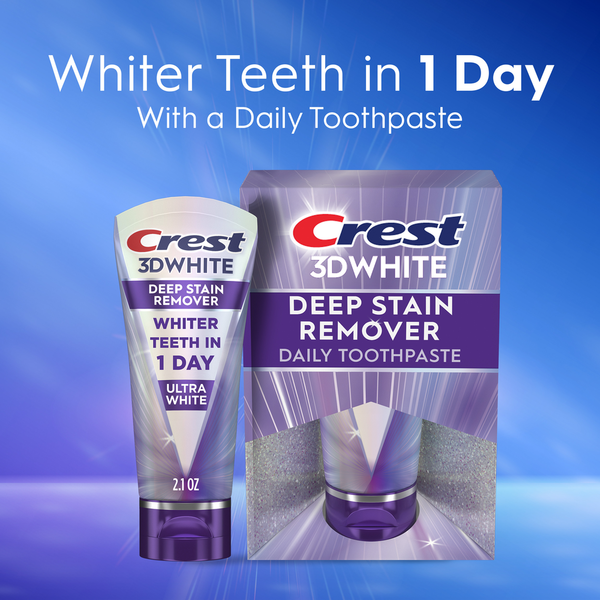 Pasta de dientes Crest Brilliance Deep Stain Remover