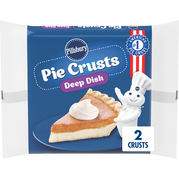 Pillsbury Frozen Ready to Bake Deep Dish Pie Crusts