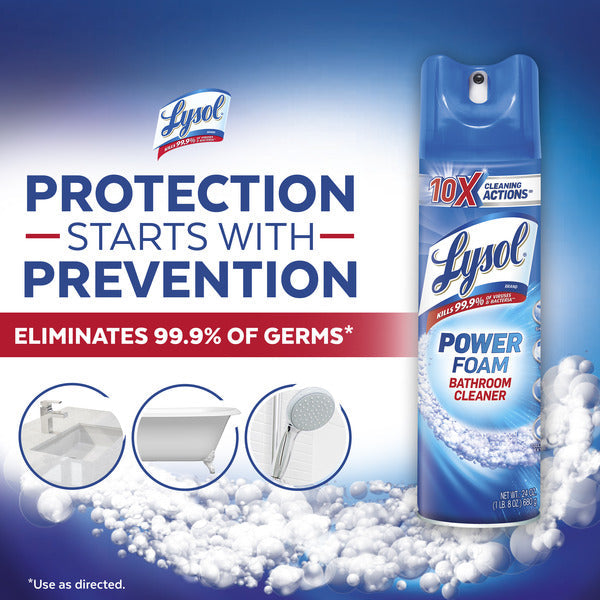 Lysol Disinfecting Power Foam Cleaner for Bathrooms