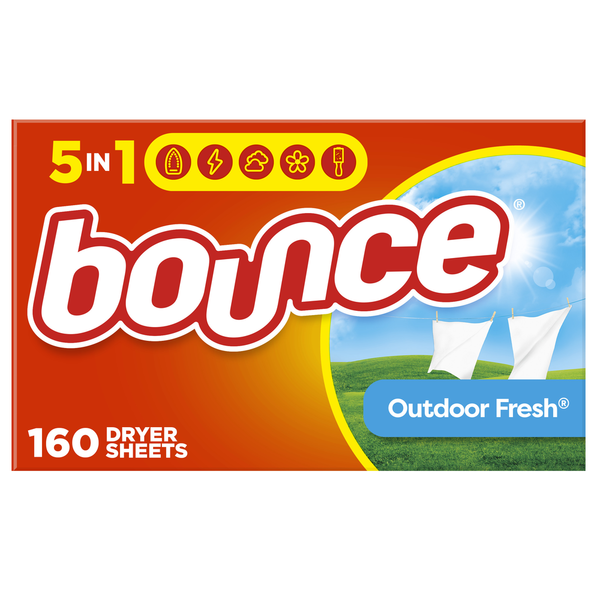 Feuilles de séchage Bounce, Fraîcheur extérieure