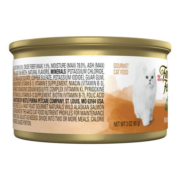 Purina Fancy Feast Receta de Salmón Sin Granos para Gatos