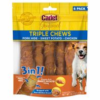 Golosos Chews Triples Premium para Perros Cadet Gourmet