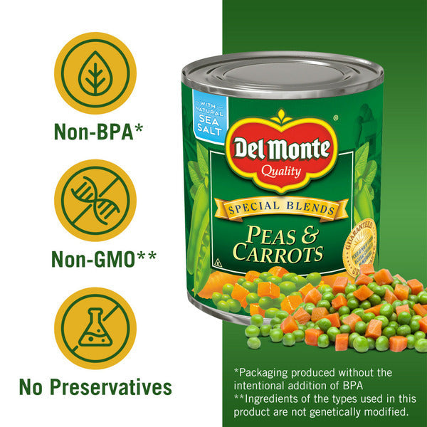 Del Monte Special Blends Peas & Carrots - Canned Vegetables