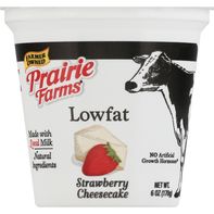 Prairie Farms Lowfat Strawberry Cheesecake Yogurt