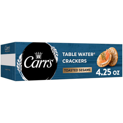 Carr's Toasted Sesame Table Water Crackers - 4.25 oz
