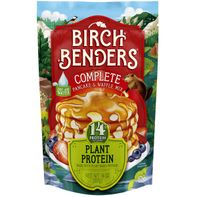 Mezcla de Pancakes y Waffles de Proteína Vegetal Birch Benders
