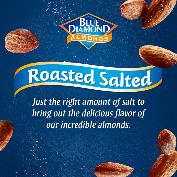 Almendras Saladas Tostadas Blue Diamond - Snack Premium