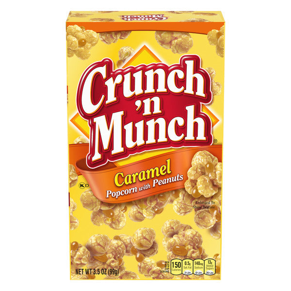 Crunch ‘n Munch Palomitas de Caramelo con Cacahuetes