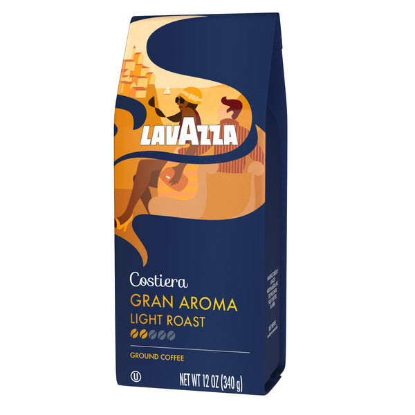 Café Molido Lavazza Costiera Gran Aroma Tostado Ligero