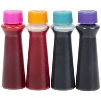 Juego de colorante alimentario en gel neón Wilton, 4 unidades