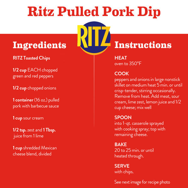 Ritz Toasted Chips Crackers au Cheddar - 8,1 oz