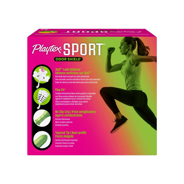 Tampons Playtex Odor Shield, Multi-Pack Absorption Régulière et Super