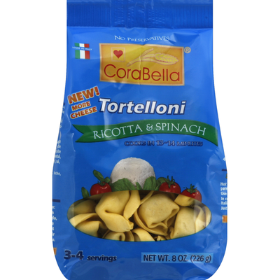 CoraBella Ricotta & Spinach Tortellini