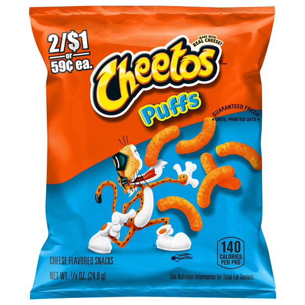 Cheetos Puffs Sabor Queso - Snack Irresistiblemente Crujiente