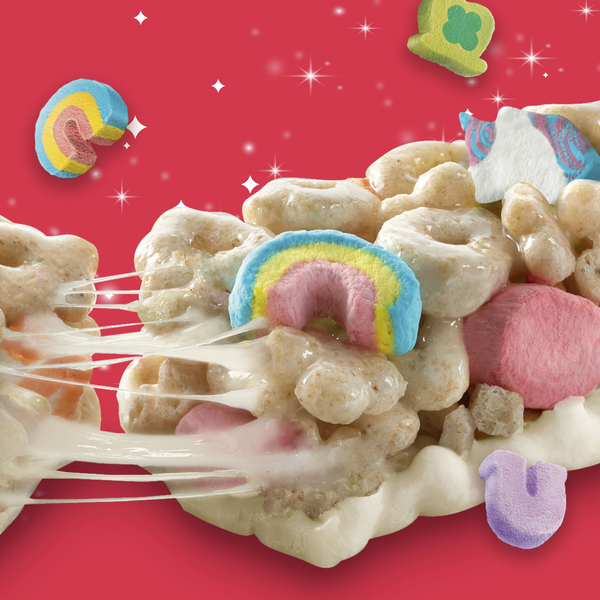 Barritas de Cereal Treat de Lucky Charms de General Mills Paquete Económico