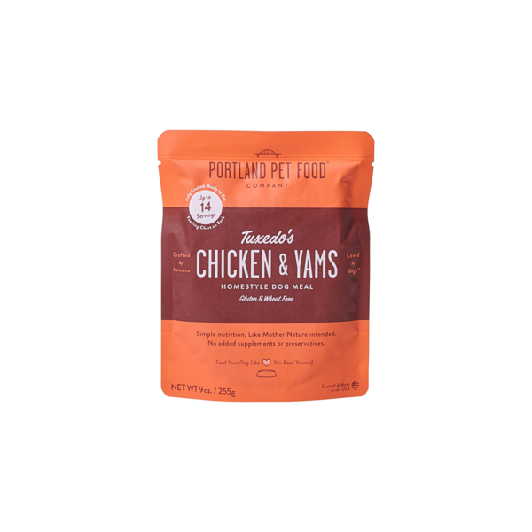 Portland Pet Food Company Tuxedo's Chicken & Yams Meal