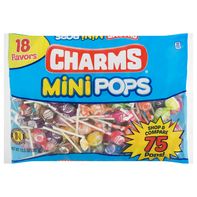Charms Pops Mini Lollipops - 18 Surtidos de Sabores