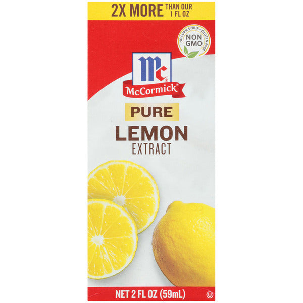 Extrait de citron pur McCormick - Saveur de pâtisserie premium