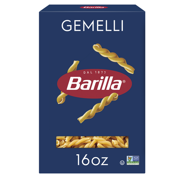 Barilla Gemelli - Pasta No Transgénica con Sémola de Trigo Duro
