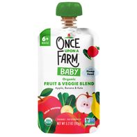 Once Upon a Farm Organic Apple, Banana, and Kale Baby Food