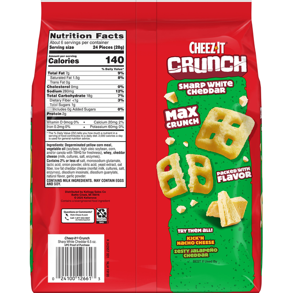 Cheez-It Sharp White Cheddar Baked Snack