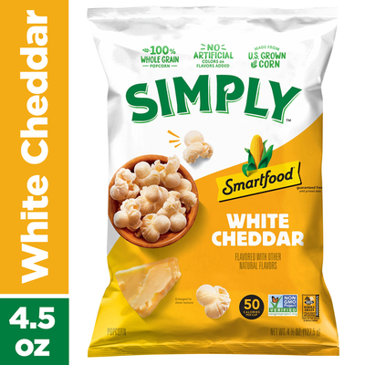 Popcorn au cheddar blanc Smartfood