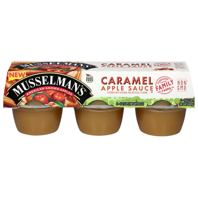 Sauce aux pommes au caramel Musselman's