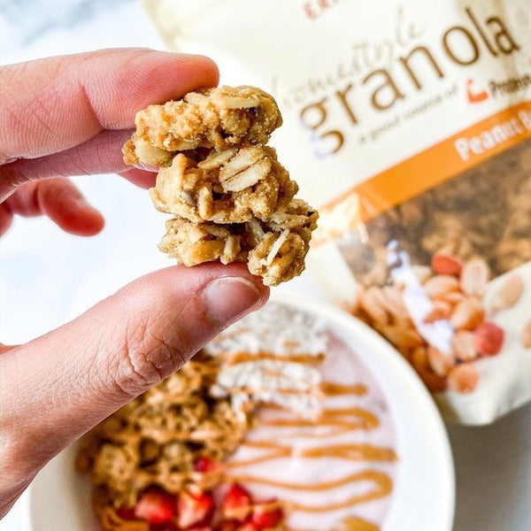 Granola de Mantequilla de Maní Premium de Erin Baker